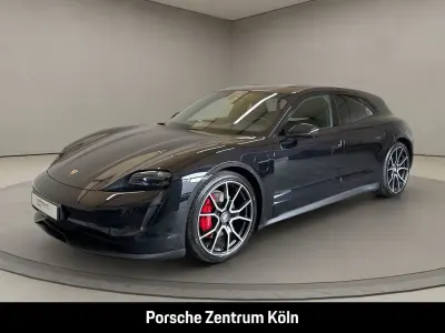 Gebraucht Porsche Taycan 4S Sport Turismo 419 kW (571 PS) 2023 Tiefschwarzmetallic Kombi