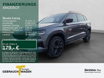 Neu Skoda Karoq SportLine 150 PS (110 kW) 2026 Grau SUV