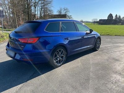Second-hand Seat Leon ST 131 CP (96 kW) 2019 Albastru Break