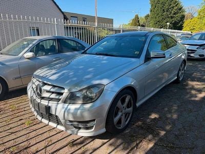 Usata Mercedes C180 AMG 156 CV (114 kW) 2013 Grigio Coupé