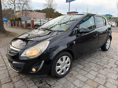 Gebraucht Opel Corsa Satellite 69 PS (50 kW) 2011 Schwarz Kleinwagen