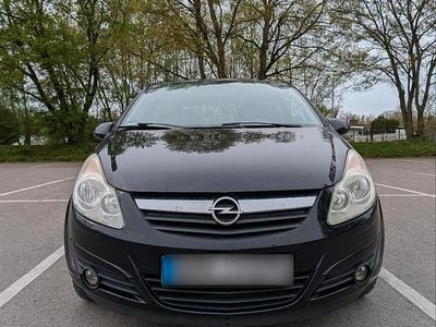 Gebraucht Opel Corsa 90 PS (66 kW) 2007 Schwarz Kleinwagen