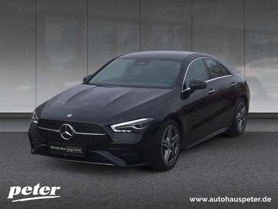 Unilack nachtschwarz Gebraucht 2024 Mercedes CLA200 AMG Coupé | 33.890 € (Guter Preis)