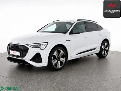 Gebraucht Audi e-tron Sportback S-Line 230 kW (313 PS) 2023 Weiß SUV
