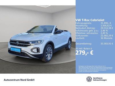 Usata VW T-Roc Cabriolet Goal 150 CV (110 kW) 2025 Bianco Cabrio