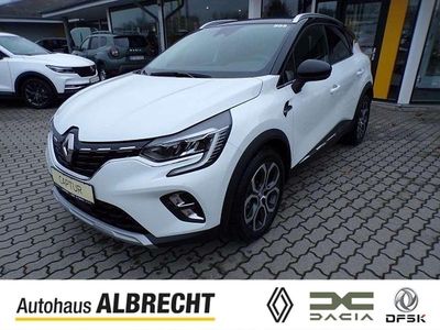 Perlmuttweiß metallic, black Gebraucht 2023 Renault Captur Techno SUV | 28.990 €