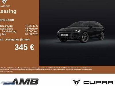 Neu Cupra Leon 204 PS (150 kW) 2025 Schwarz Limousine