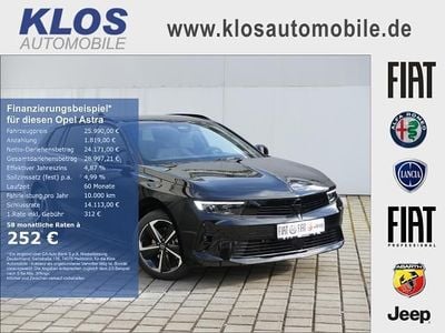 Neu Opel Astra 131 PS (96 kW) 2025 Schwarz Kombi