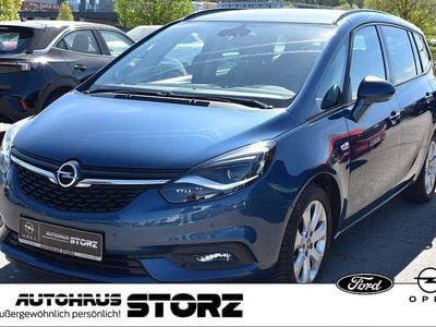 Usata Opel Zafira Active 140 CV (102 kW) 2016 Blu Monovolume
