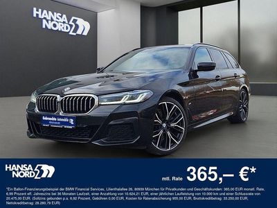 Gebraucht BMW 520 M Sport 190 PS (139 kW) 2022 Schwarz Limousine