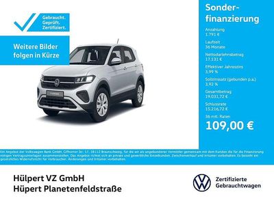 Gebraucht VW T-Cross 95 PS (69 kW) 2025 Silber SUV