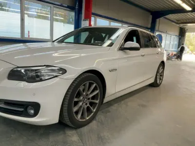 Gebraucht BMW 520 190 PS (139 kW) 2015 Weiß Kombi