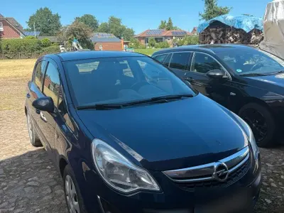 Gebraucht Opel Corsa 69 PS (50 kW) 2011 Blau Kleinwagen