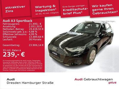 Brillantschwarz Gebraucht 2023 Audi A3 Kombi | 21.490 € (Guter Preis)