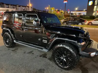 Gebraucht Jeep Wrangler Sahara 272 PS (200 kW) 2021 Schwarz SUV