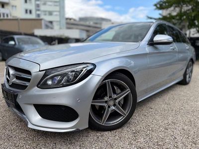 Gebraucht Mercedes C220 AMG line 170 PS (125 kW) 2015 Silber Limousine