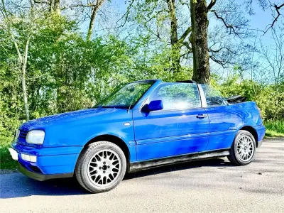 Gebraucht VW Golf Cabriolet 75 PS (55 kW) 1997 Blau Cabrio