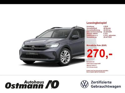 Gebraucht VW Taigo Life 116 PS (85 kW) 2024 Rauchgrau metallic SUV