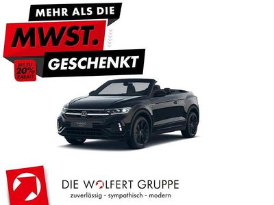 Neu VW T-Roc Cabriolet R-line 150 PS (110 kW) 2026 Schwarz Cabrio