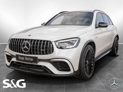 Designo diamantweiß bright Gebraucht 2021 Mercedes GLC63 AMG AMG SUV | 57.777 € (Fairer Preis)
