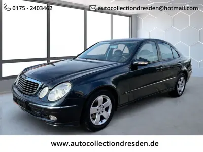 Brugt Mercedes E200 Avantgarde 163 HK (119 kW) 2004 Sort Sedan