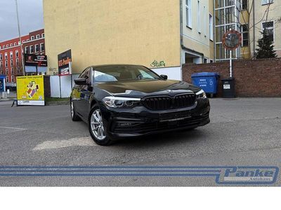 Gebraucht BMW 530e M Sport 252 PS (185 kW) 2019 Schwarz ii/bonnet fluid black Limousine