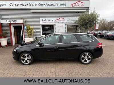 Gebraucht Peugeot 308 SW Allure 120 PS (88 kW) 2016 Schwarz Kombi