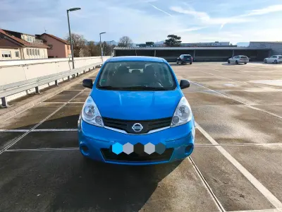 Gebraucht Nissan Note 88 PS (64 kW) 2009 Blau Kleinwagen