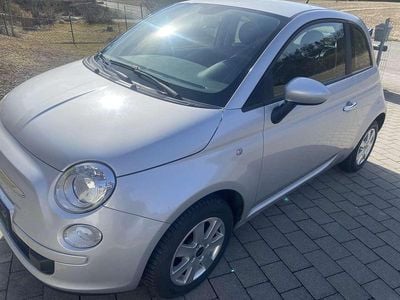 Gebraucht Fiat 500 Pop 69 PS (50 kW) 2009 Silber Kleinwagen