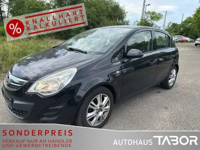 Gebraucht Opel Corsa Active 69 PS (50 kW) 2013 Graphitschwarz/carbon flash/mi Kleinwagen