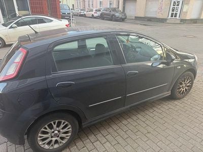 Gebraucht Fiat Punto 2010 Schwarz Kleinwagen
