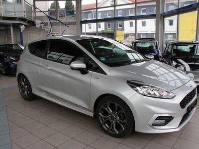 Brugt Ford Fiesta ST-Line 125 HK (91 kW) 2019 Sølv Hatchback