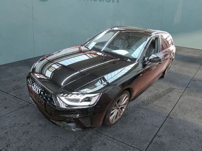 Schwarz Gebraucht 2021 Audi A4 S-Line Kombi | 35.630 €