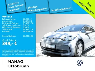 Gebraucht VW ID.3 IQ Drive 150 kW (204 PS) 2024 Grau Kleinwagen