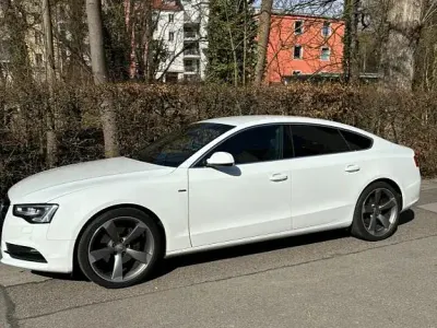 Gebraucht Audi A5 Sportback S-Line 170 PS (125 kW) 2012 Weiß Kleinwagen