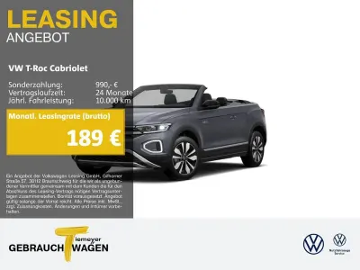 Brugt VW T-Roc Cabriolet Goal 116 HK (85 kW) 2025 Grå Cabriolet