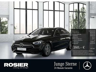 Gebraucht Mercedes C300 Advanced 258 PS (189 kW) 2024 Schwarz / obsidianschwarz Limousine