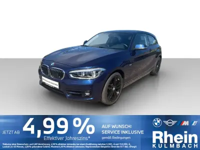 Gebraucht BMW 120 Sport Line 184 PS (135 kW) 2017 Mediterranblau metallic Kleinwagen