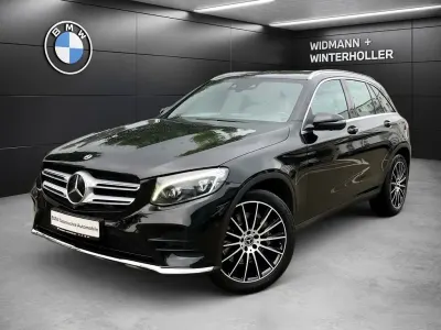 Gebraucht Mercedes GLC250 AMG line 211 PS (155 kW) 2018 Schwarz SUV