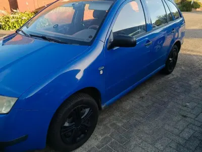 Gebraucht Skoda Fabia 2002 Blau Kombi