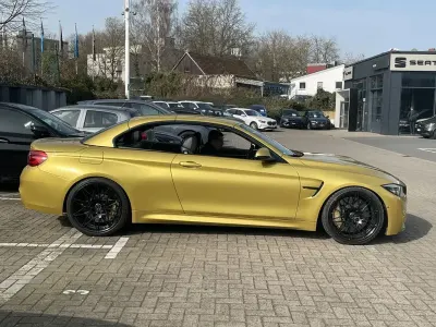 Gebraucht BMW M4 Cabriolet Competition Edition 450 PS (330 kW) 2017 Gold Cabrio