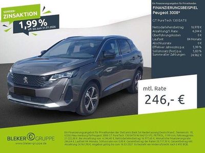 Second-hand Peugeot 3008 GT 131 CP (96 kW) 2023 Gri SUV