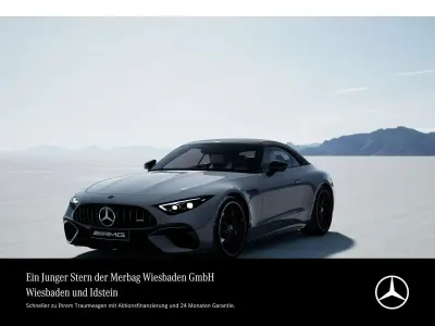 Gebraucht Mercedes SL55 AMG AMG 476 PS (350 kW) 2026 Manufaktur alpingrau uni Cabrio