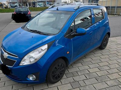 Gebraucht Chevrolet Spark 82 PS (60 kW) 2011 Blau Kleinwagen