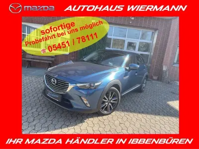 Brugt Mazda CX-3 Sports-Line 120 HK (88 kW) 2018 Blå SUV