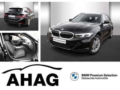 Schwarz uni Gebraucht 2022 BMW 320e Sport Line Kombi | 25.880 € (Guter Preis)