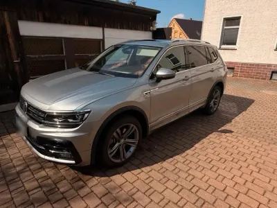 Gebraucht VW Tiguan Allspace R-line 239 PS (175 kW) 2019 Silber SUV