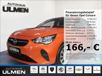 Gebraucht Opel Corsa-e Edition 100 kW (136 PS) 2022 Orange Kleinwagen