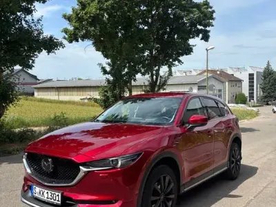 Gebraucht Mazda CX-5 Exclusive-Line 194 PS (142 kW) 2019 Rot SUV
