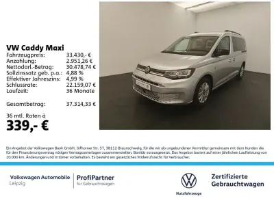 Gebraucht VW Caddy Maxi Life Life 116 PS (85 kW) 2025 Silber Van / Kleinbus